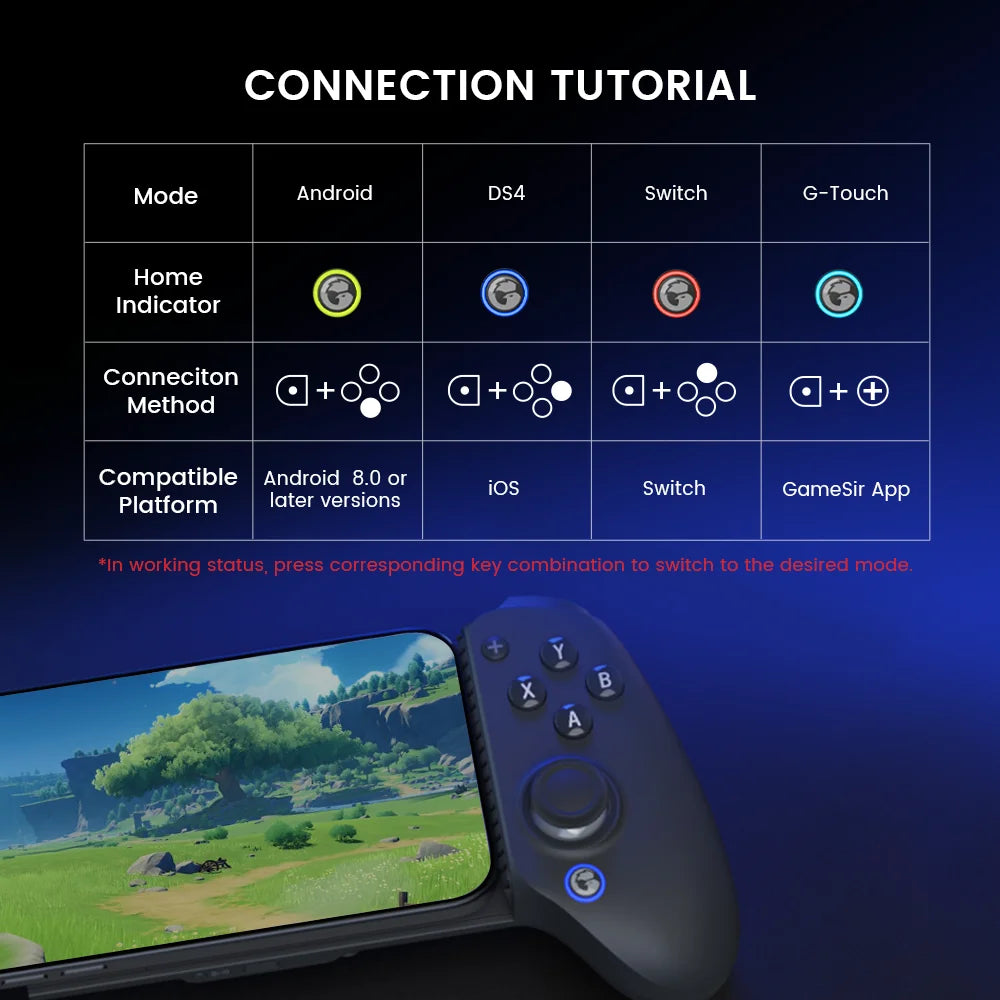 G8 Plus Bluetooth Gamepad Gaming Controller