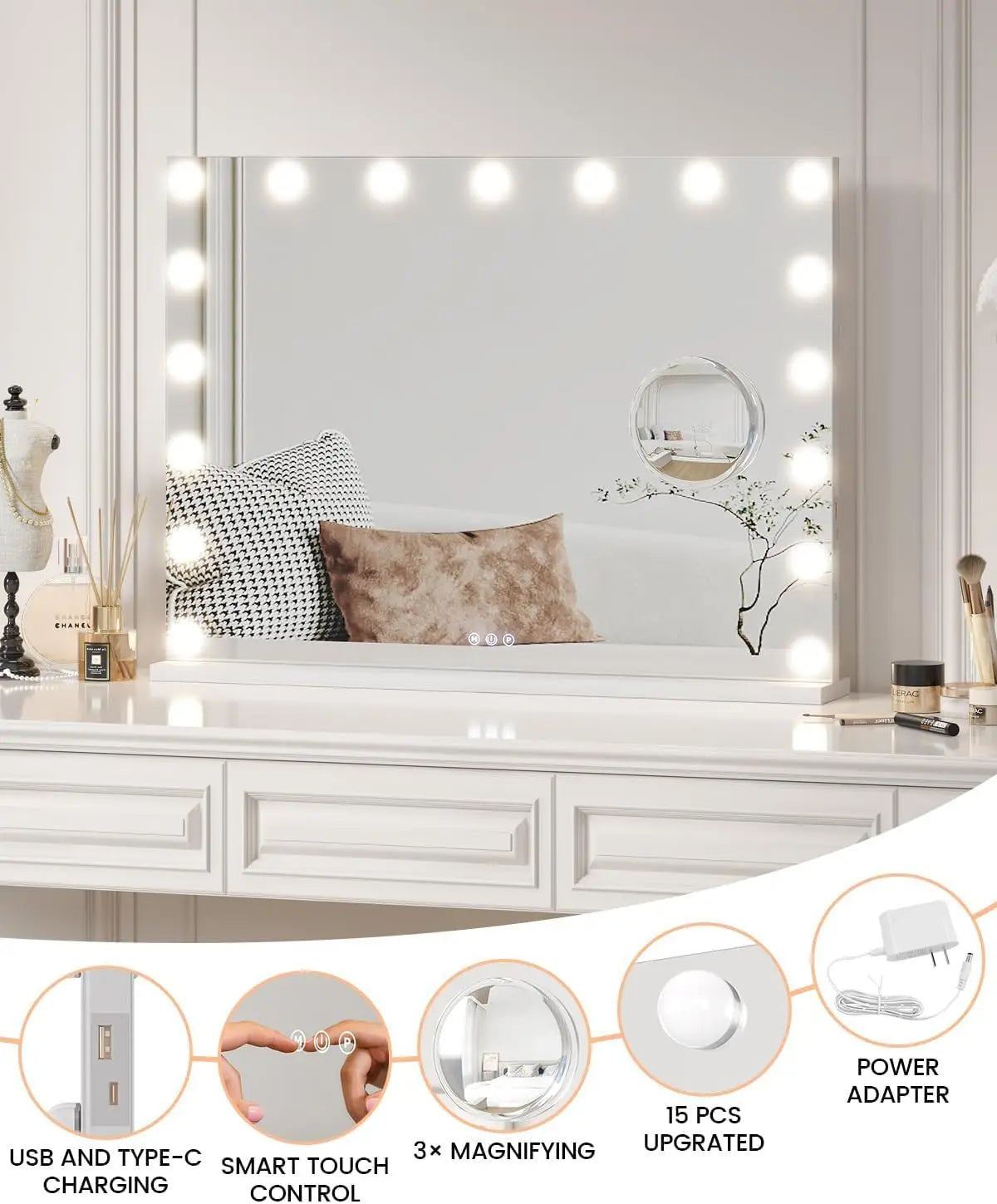 Vanity Mirror with Lights