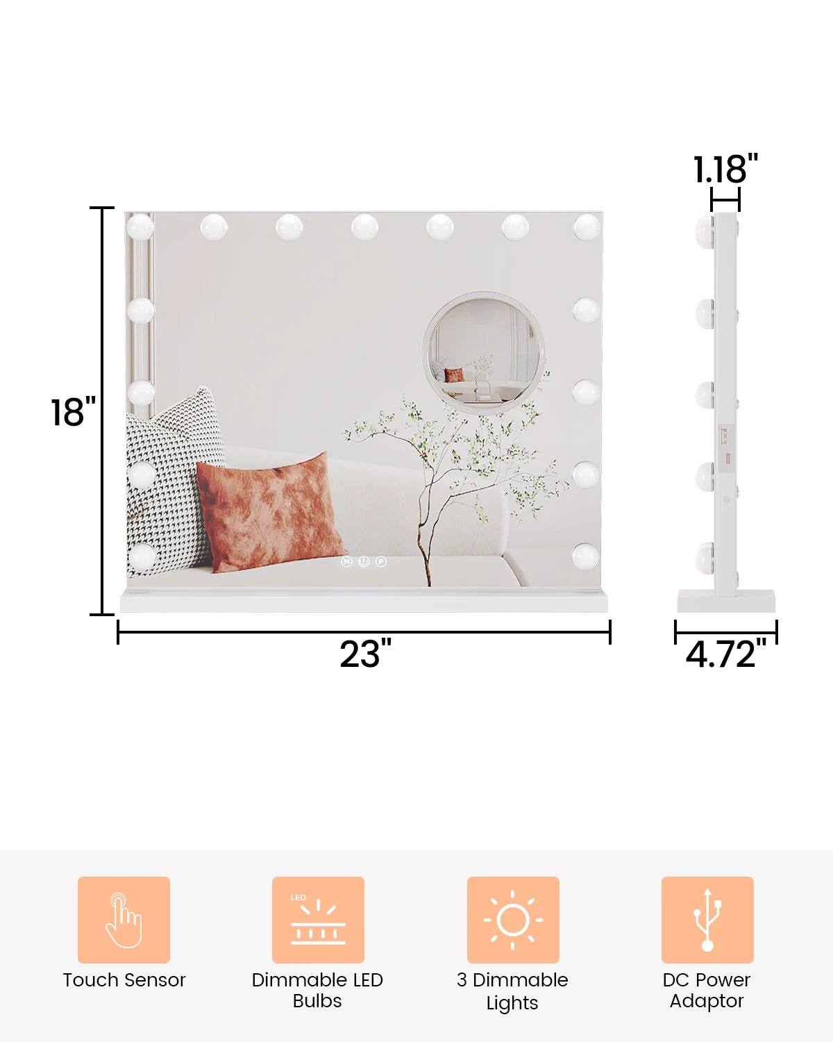 Vanity Mirror with Lights