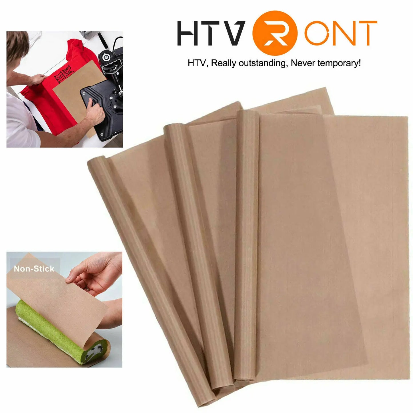 3pcs 12X16" Reusable Heat Resistant Baking Sheets