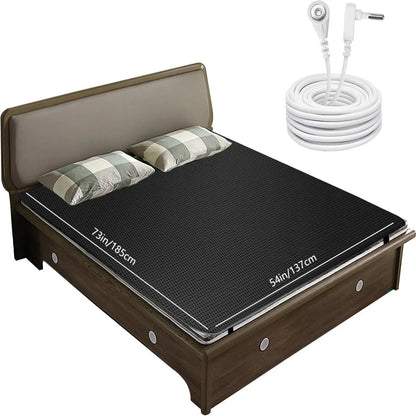 Conductive Carbon Faux Leather Grounding Mat Combo
