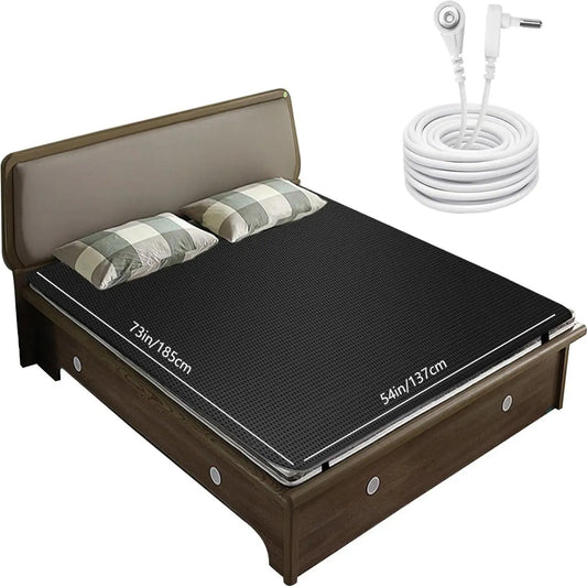 Conductive Carbon Faux Leather Grounding Mat Combo