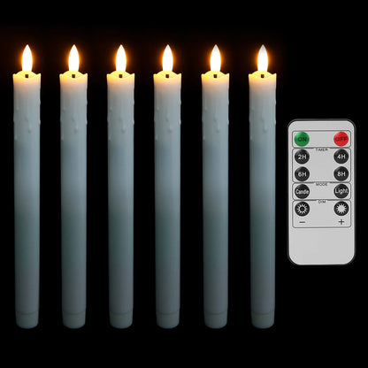 Flameless Flickering Battery Operated Tea Lights Candle with Remote