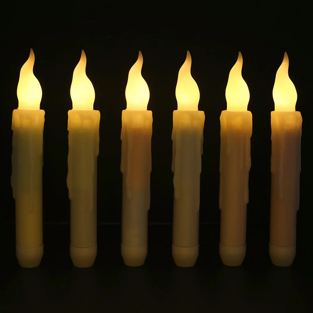 Flameless Flickering Battery Operated Tea Lights Candle with Remote