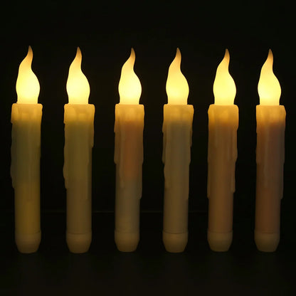 Flameless Flickering Battery Operated Tea Lights Candle with Remote