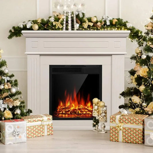 Free Standing Electric Fireplace Heater